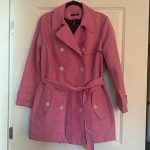 Rain jacket pink